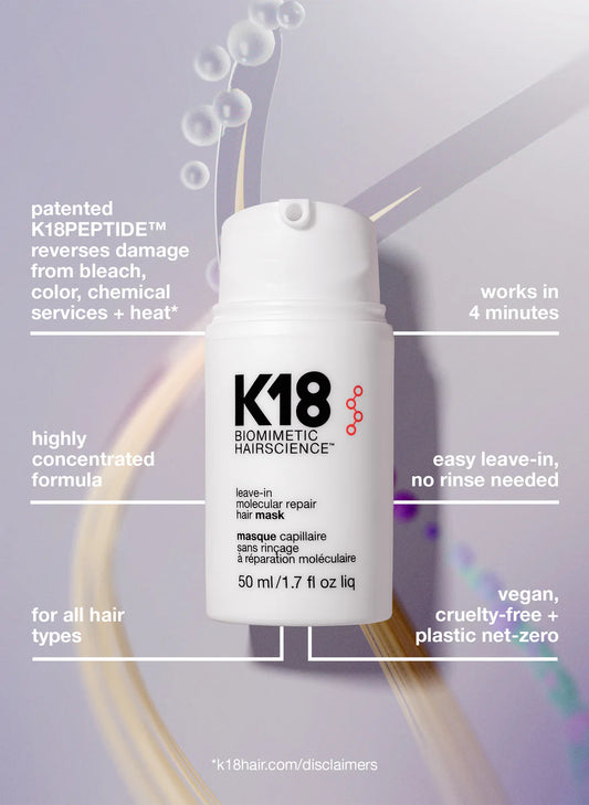 6 x K18 Molecular Repair Hair Mask 50ml Bundle 20% OFF