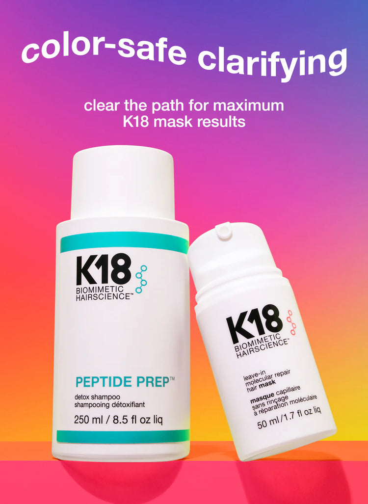 3 x K18 PEPTIDE PREP™ Detox Shampoo 250ml 20% OFF