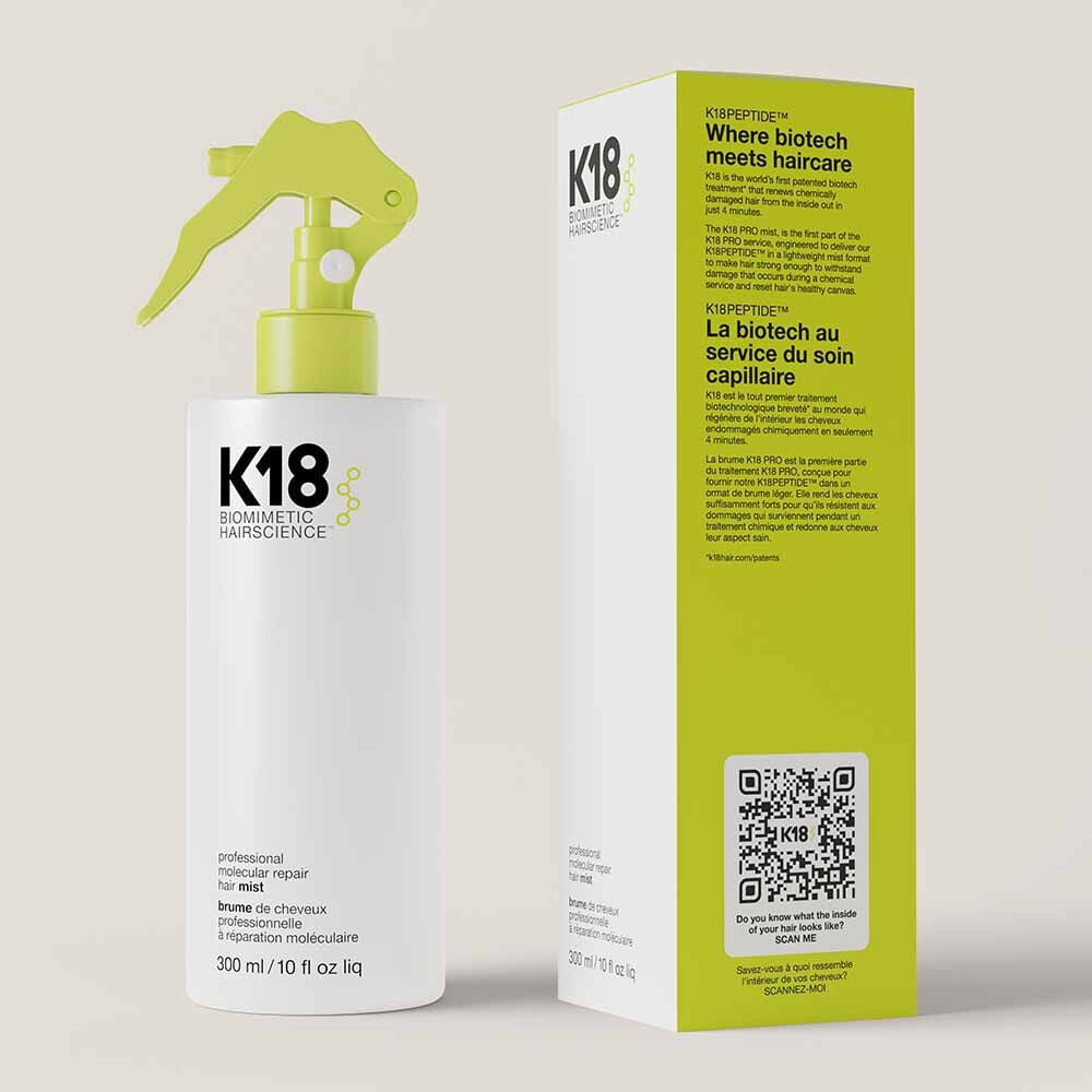 K18 Professional Molecular Repair Mist 300ml (salon buy price)