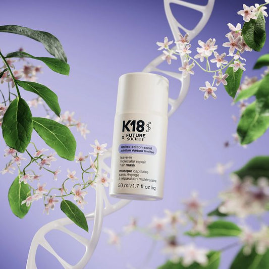 K18 x  FUTURE SOCIETY leave-in molecular repair hair mask 50ml Limited Edition Scent