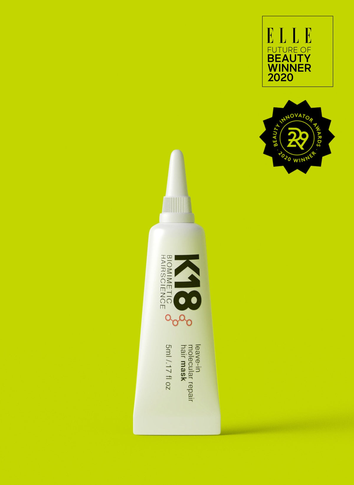 leave-in molecular repair hair mask 5ml