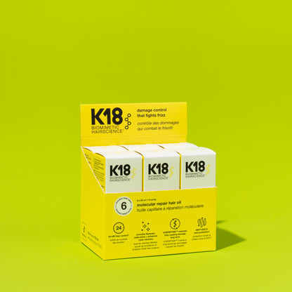K18 Molecular Repair Hair Oil 30ml 6 Pack 20% OFF